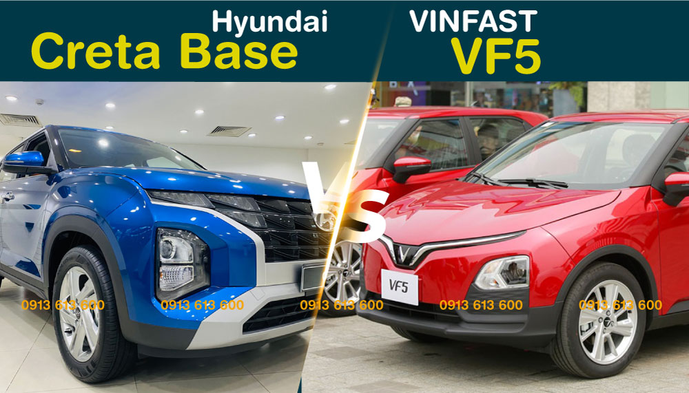 so sanh thong so ky thuat hyundai creta tieu chuan va vinfast vf5