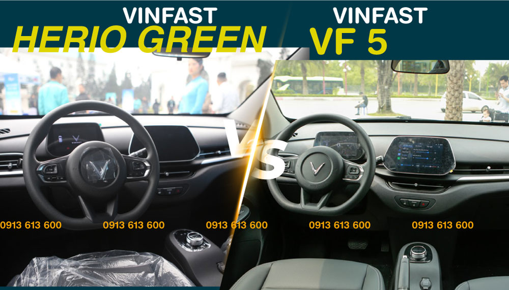 noi that vinfast herio green va vinfast vf 5